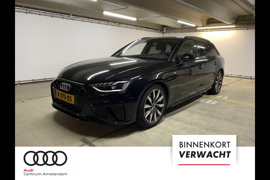 Audi A4 Avant 35 TFSI S-Line Competition 150 pk Automaat (S-Tronic) | Verlengde garantie | Navigatie | Trekhaak (wegklapbaar) | Autom ai