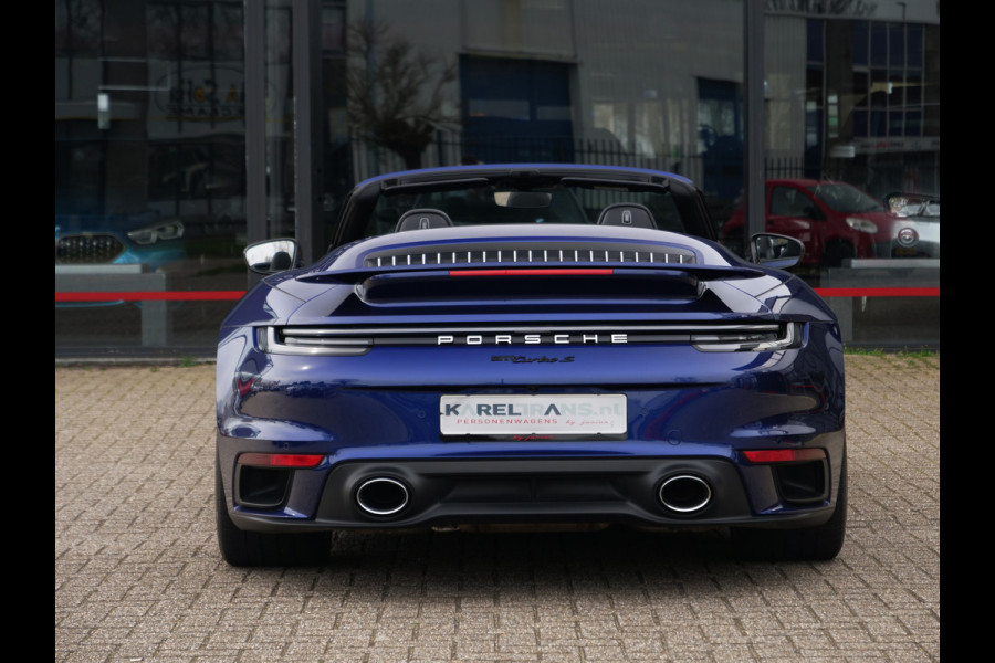 Porsche 911 Cabrio 3.8 Turbo S | NL auto | burmester | carbon | sport-uitlaat | vierwielsturing