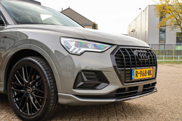 Audi Q3 35 TFSI 1.5 TFSI S Line Pro Line S 150pk S-Tronic! 1e|Panoramadak|Virtual Cockpit|LED Matrix|Leder elektrisch|20inch|Black