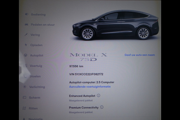 Tesla Model X 75D | 6-Persoons | Trekhaak 2250kg | Van eerste particuliere eigenaar | All in prijs