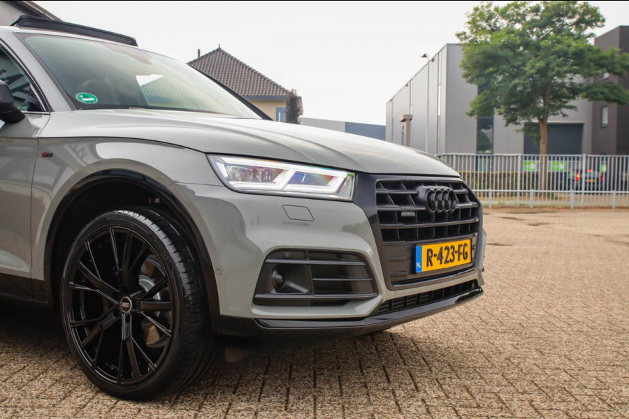 Audi Q5 45 2.0 TFSI Quattro Pro Line S S-Line 245pk Automaat! 1e|DLR|Panoramadak|Virtual Cockpit|Sportstoelen+Memory|B&O|Black|22