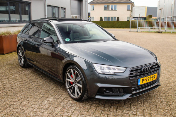 Audi A4 Avant 45 2.0 TFSI Quattro S line Black Edition Facelift 252pk S-Tronic 1e|Kuipstoelen|Panoramadak|Virtual Cockpit|Black|19