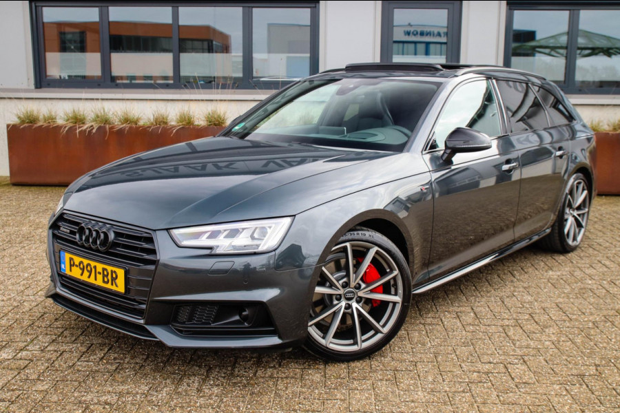 Audi A4 Avant 45 2.0 TFSI Quattro S line Black Edition Facelift 252pk S-Tronic 1e|Kuipstoelen|Panoramadak|Virtual Cockpit|Black|19