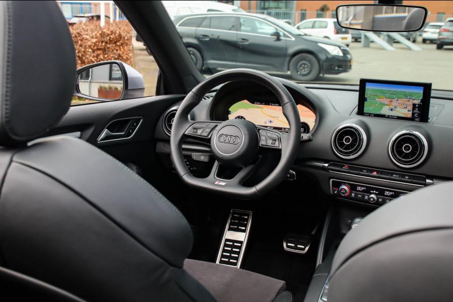 Audi A3 Cabriolet Facelift Pro Line S S Line 150pk S-Tronic Automaat 1e Eig|Dealer|Virtual Cockpit|LED|Lederen Sportstoelen|PDC|18