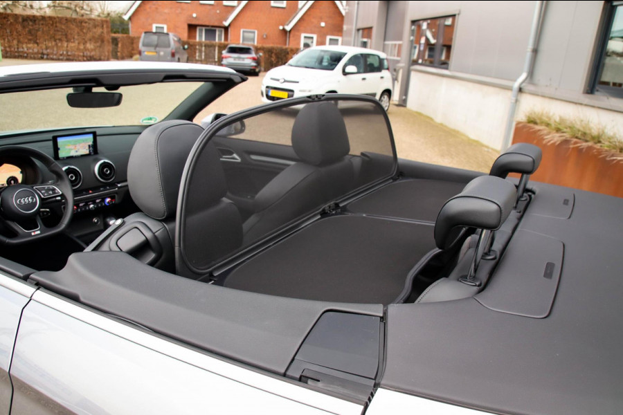 Audi A3 Cabriolet Facelift Pro Line S S Line 150pk S-Tronic Automaat 1e Eig|Dealer|Virtual Cockpit|LED|Lederen Sportstoelen|PDC|18