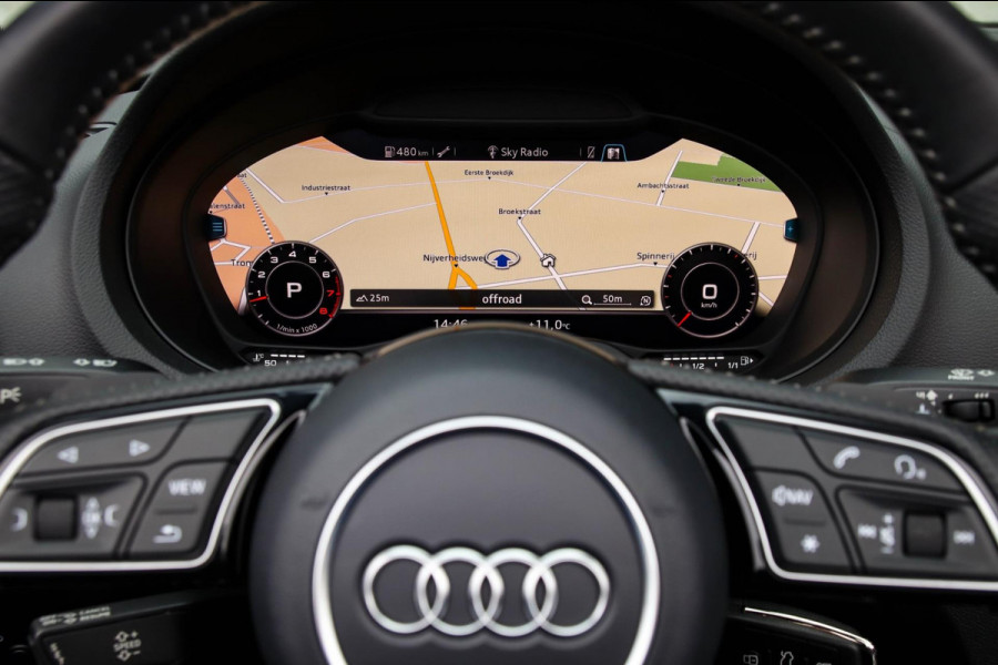 Audi A3 Cabriolet Facelift Pro Line S S Line 150pk S-Tronic Automaat 1e Eig|Dealer|Virtual Cockpit|LED|Lederen Sportstoelen|PDC|18