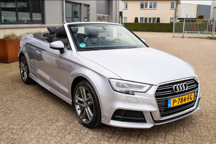 Audi A3 Cabriolet Facelift Pro Line S S Line 150pk S-Tronic Automaat 1e Eig|Dealer|Virtual Cockpit|LED|Lederen Sportstoelen|PDC|18