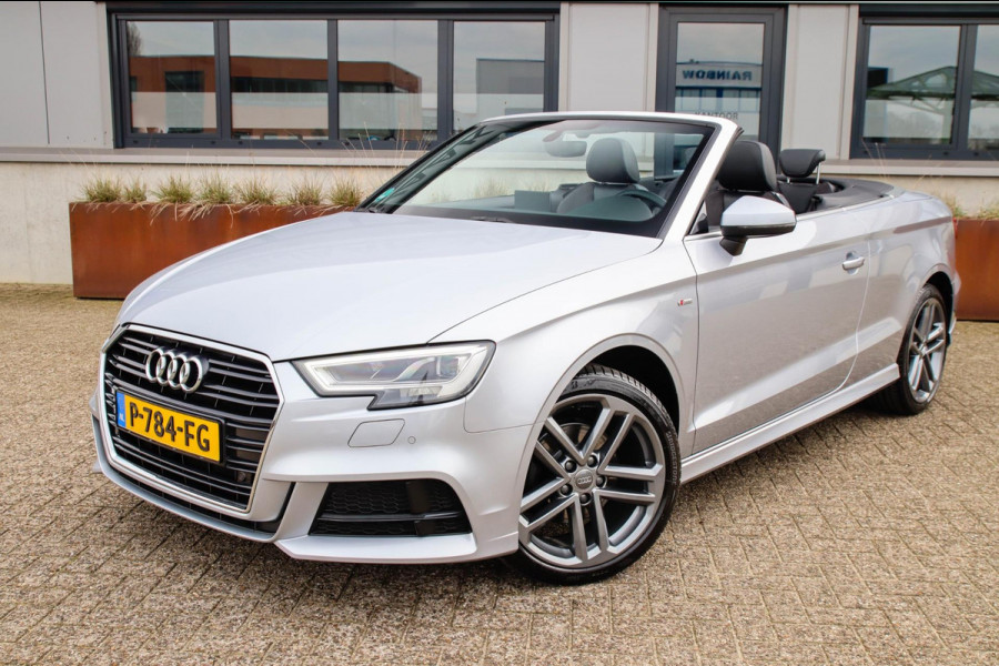 Audi A3 Cabriolet Facelift Pro Line S S Line 150pk S-Tronic Automaat 1e Eig|Dealer|Virtual Cockpit|LED|Lederen Sportstoelen|PDC|18