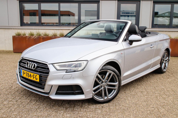 Audi A3 Cabriolet Facelift Pro Line S S Line 150pk S-Tronic Automaat 1e Eig|Dealer|Virtual Cockpit|LED|Lederen Sportstoelen|PDC|18