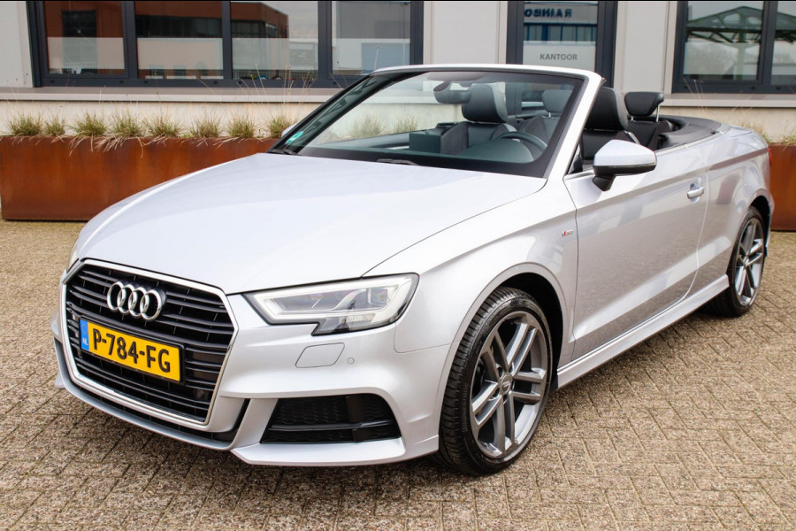 Audi A3 Cabriolet Facelift Pro Line S S Line 150pk S-Tronic Automaat 1e Eig|Dealer|Virtual Cockpit|LED|Lederen Sportstoelen|PDC|18