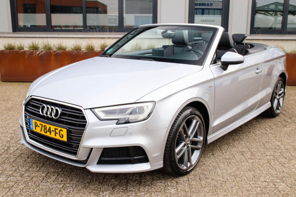 Audi A3 Cabriolet Facelift Pro Line S S Line 150pk S-Tronic Automaat 1e Eig|Dealer|Virtual Cockpit|LED|Lederen Sportstoelen|PDC|18