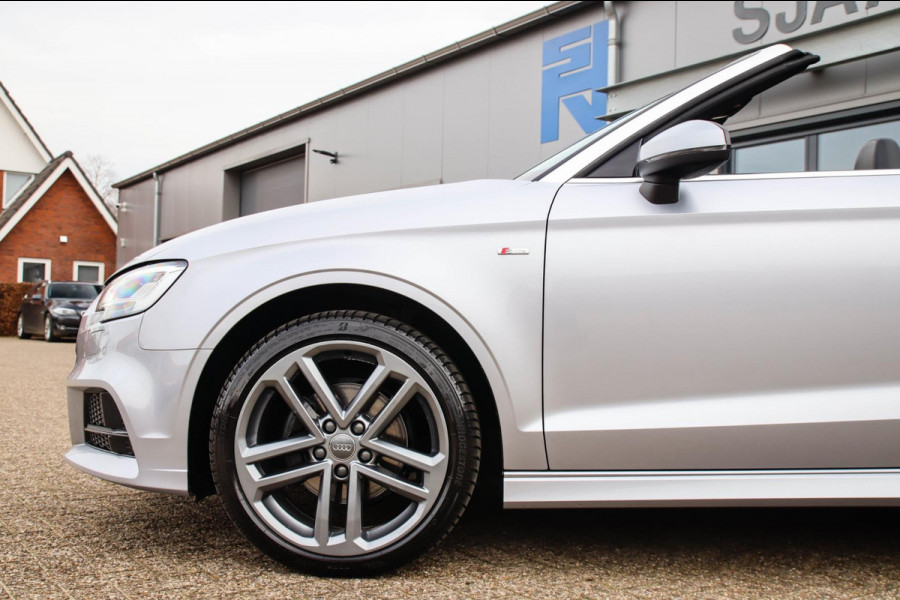 Audi A3 Cabriolet Facelift Pro Line S S Line 150pk S-Tronic Automaat 1e Eig|Dealer|Virtual Cockpit|LED|Lederen Sportstoelen|PDC|18