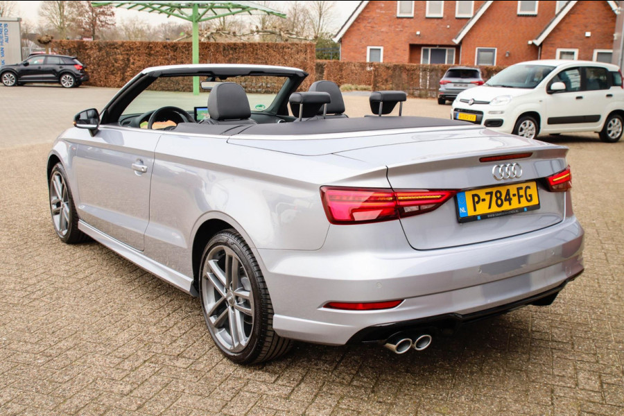 Audi A3 Cabriolet Facelift Pro Line S S Line 150pk S-Tronic Automaat 1e Eig|Dealer|Virtual Cockpit|LED|Lederen Sportstoelen|PDC|18