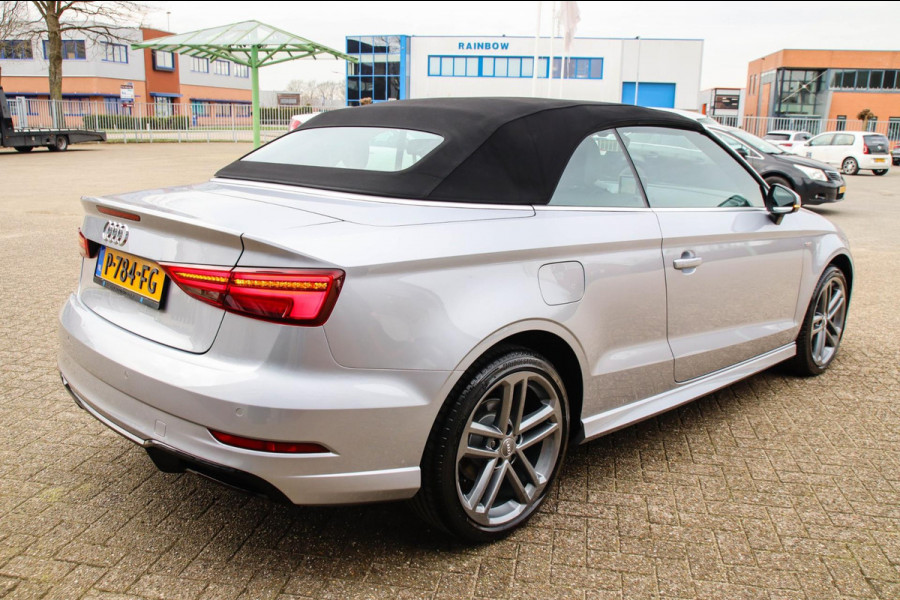 Audi A3 Cabriolet Facelift Pro Line S S Line 150pk S-Tronic Automaat 1e Eig|Dealer|Virtual Cockpit|LED|Lederen Sportstoelen|PDC|18