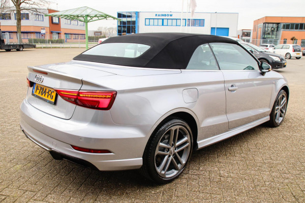 Audi A3 Cabriolet Facelift Pro Line S S Line 150pk S-Tronic Automaat 1e Eig|Dealer|Virtual Cockpit|LED|Lederen Sportstoelen|PDC|18