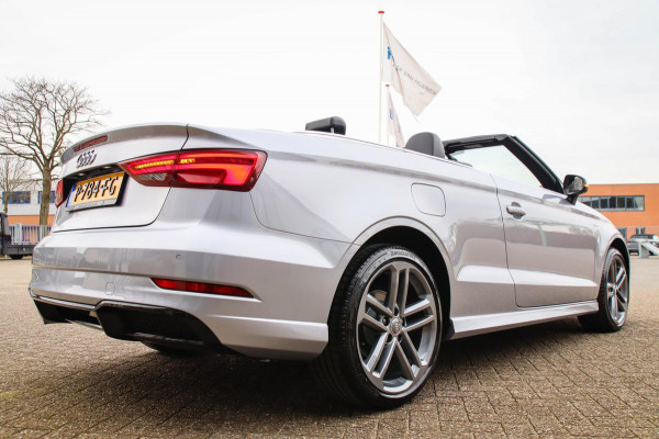 Audi A3 Cabriolet Facelift Pro Line S S Line 150pk S-Tronic Automaat 1e Eig|Dealer|Virtual Cockpit|LED|Lederen Sportstoelen|PDC|18