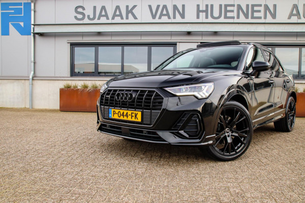 Audi Q3 40TFSI Quattro Edition One S Line 190pk S-Tronic! 1e Eig|Panoramadak|Virtual Cockpit|LED Matrix|Leder|Camera|20inch|Black