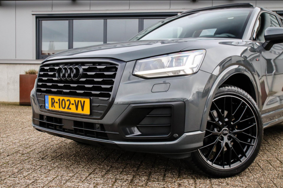 Audi Q2 1.4 TFSI CoD Sport Pro Line S S-line 150pk S-Tronic! DLR|Panoramadak|Virtual Cockpit|LED Matrix|3D Knippers|ACC|Black Pack