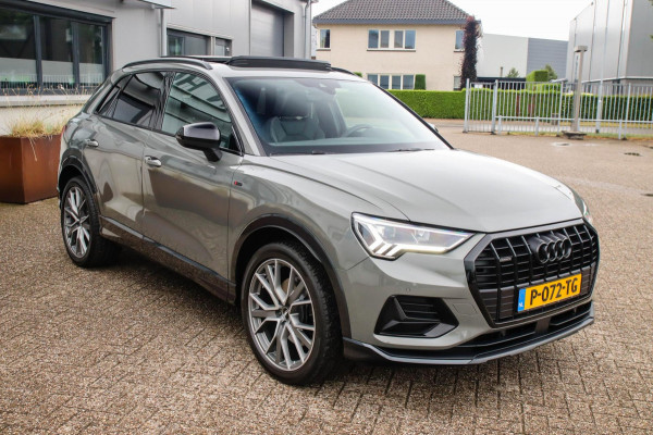 Audi Q3 40 2.0TFSI Quattro Edition One S-line 190pk S-Tronic 1e Eig|Panoramadak|Virtual Cockpit|LED Matrix|Leder|Black|20|Trekhaak