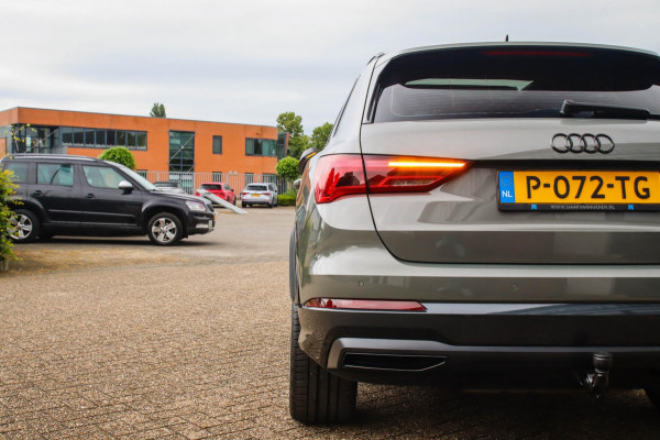 Audi Q3 40 2.0TFSI Quattro Edition One S-line 190pk S-Tronic 1e Eig|Panoramadak|Virtual Cockpit|LED Matrix|Leder|Black|20|Trekhaak