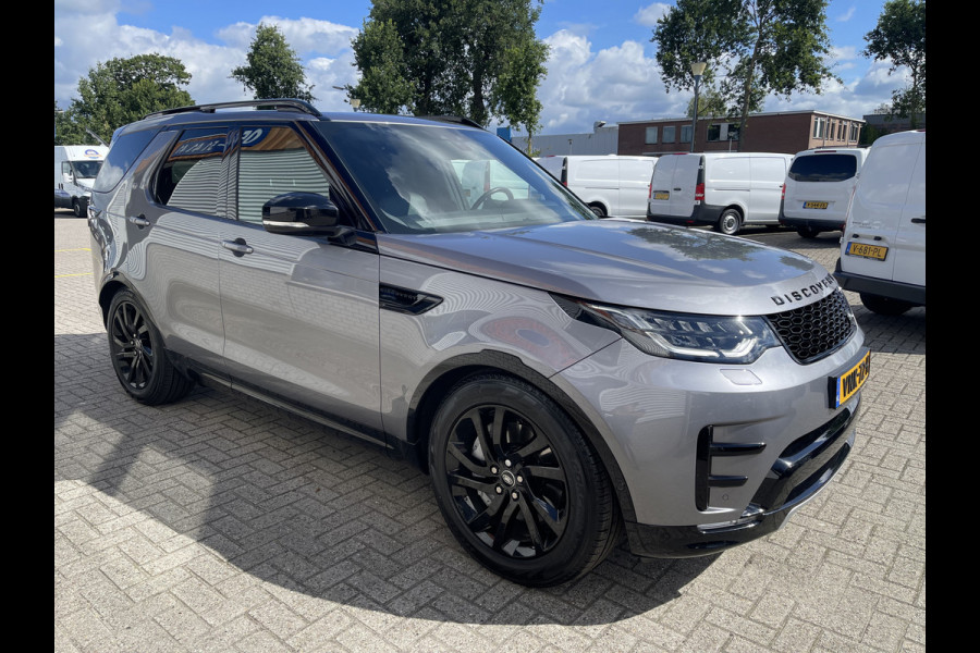 Land Rover Discovery 3.0 Sd6 306pk Landmark Edition grijs kenteken automaat / € 57.950 ex btw / lease vanaf € 1168 / leer / trekhaak 3500 kg trekgewicht / navi / cruise / camera !