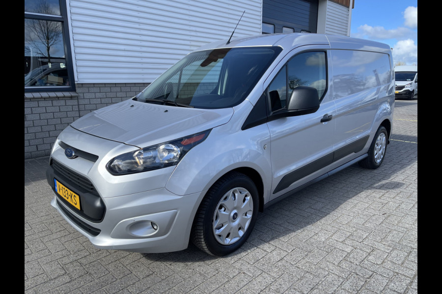 Ford Transit Connect 1.5 TDCI 100pk L2 Trend / vaste prijs rijklaar € 13.950 ex btw / nieuwe koppeling / lease vanaf € 337 / airco / cruise / navi / 3 zits / zilver metallic !