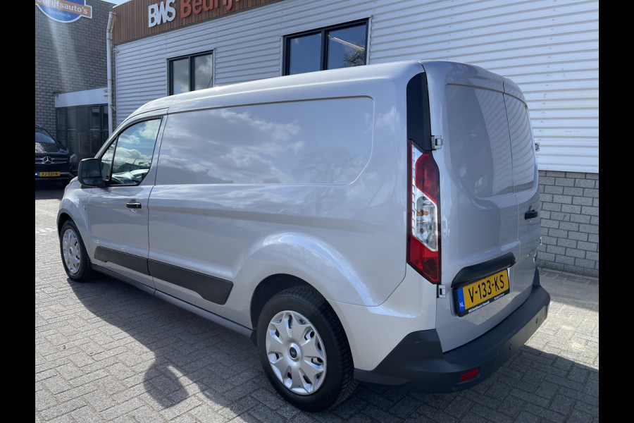 Ford Transit Connect 1.5 TDCI 100pk L2 Trend / vaste prijs rijklaar € 15.950 ex btw / nieuwe koppeling / lease vanaf € 337 / airco / cruise / navi / 3 zits / zilver metallic !