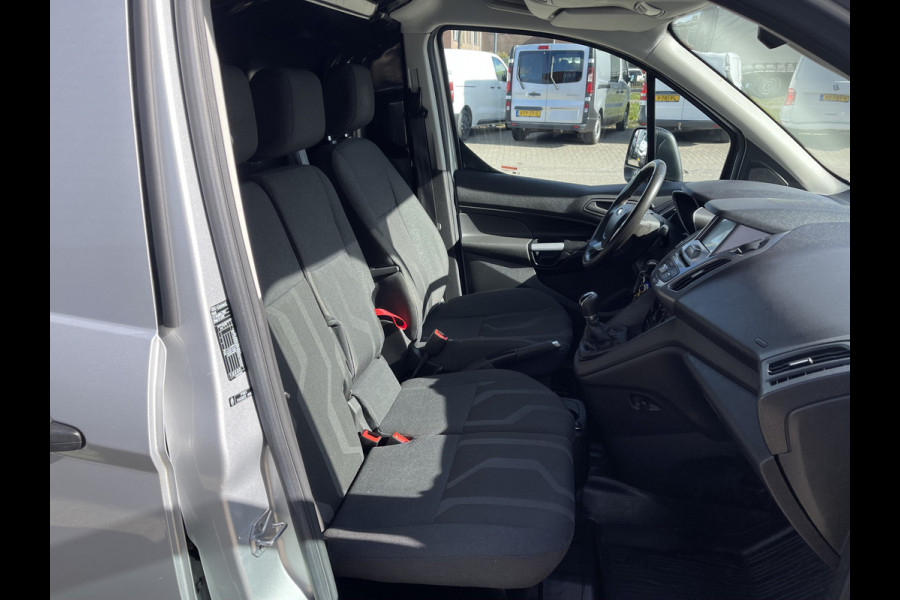 Ford Transit Connect 1.5 TDCI 100pk L2 Trend / vaste prijs rijklaar € 13.950 ex btw / nieuwe koppeling / lease vanaf € 337 / airco / cruise / navi / 3 zits / zilver metallic !