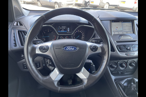 Ford Transit Connect 1.5 TDCI 100pk L2 Trend / vaste prijs rijklaar € 13.950 ex btw / nieuwe koppeling / lease vanaf € 337 / airco / cruise / navi / 3 zits / zilver metallic !