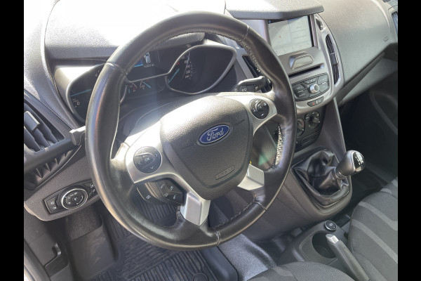 Ford Transit Connect 1.5 TDCI 100pk L2 Trend / vaste prijs rijklaar € 15.950 ex btw / nieuwe koppeling / lease vanaf € 337 / airco / cruise / navi / 3 zits / zilver metallic !