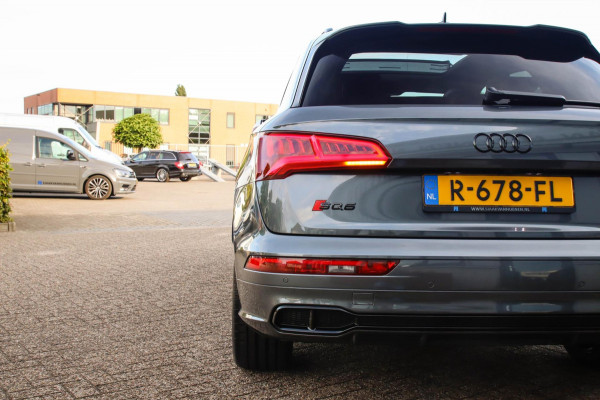 Audi SQ5 3.0TFSI Q5 Quattro S-Line 354pk Automaat! 1e Eig|DLR|Luchtvering|Kuipstoelen|Panoramadak|Virtual Cockpit|Black|Carbon|22