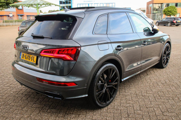 Audi SQ5 3.0TFSI Q5 Quattro S-Line 354pk Automaat! 1e Eig|DLR|Luchtvering|Kuipstoelen|Panoramadak|Virtual Cockpit|Black|Carbon|22