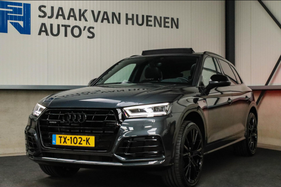 Audi Q5 2.0 TFSI Quattro Pro Line S S-Line 252pk Automaat! 1e Eig|NL|DLR|Panoramadak|Virtual Cockpit|LED Matrix|Black|22|Trekhaak