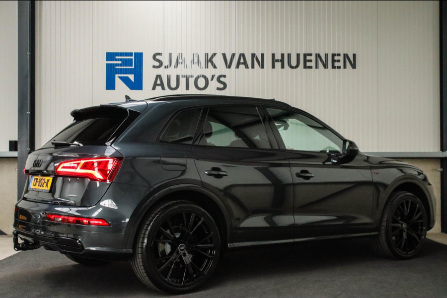 Audi Q5 2.0 TFSI Quattro Pro Line S S-Line 252pk Automaat! 1e Eig|NL|DLR|Panoramadak|Virtual Cockpit|LED Matrix|Black|22|Trekhaak