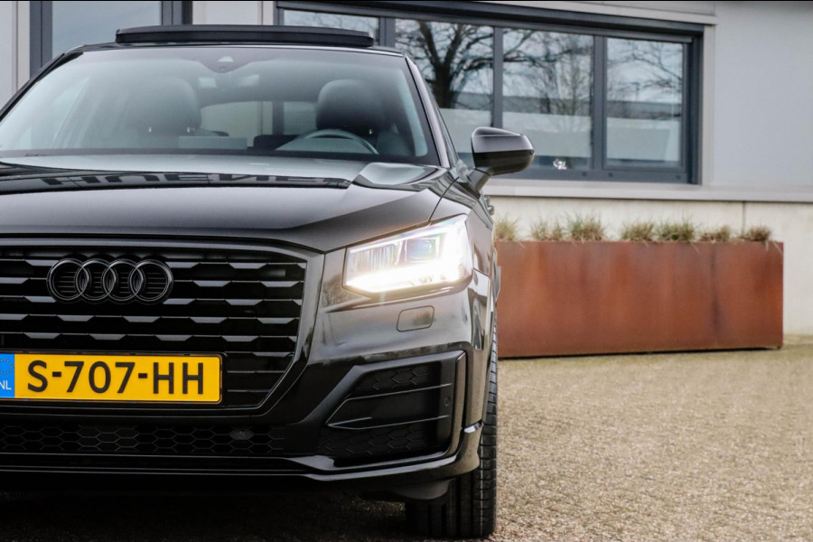 Audi Q2 1.4 TFSI CoD Sport Pro Line S S-line 150pk S-Tronic! DLR|Panoramadak|Virtual Cockpit|LED Matrix|3D Knippers|ACC|Black Pack