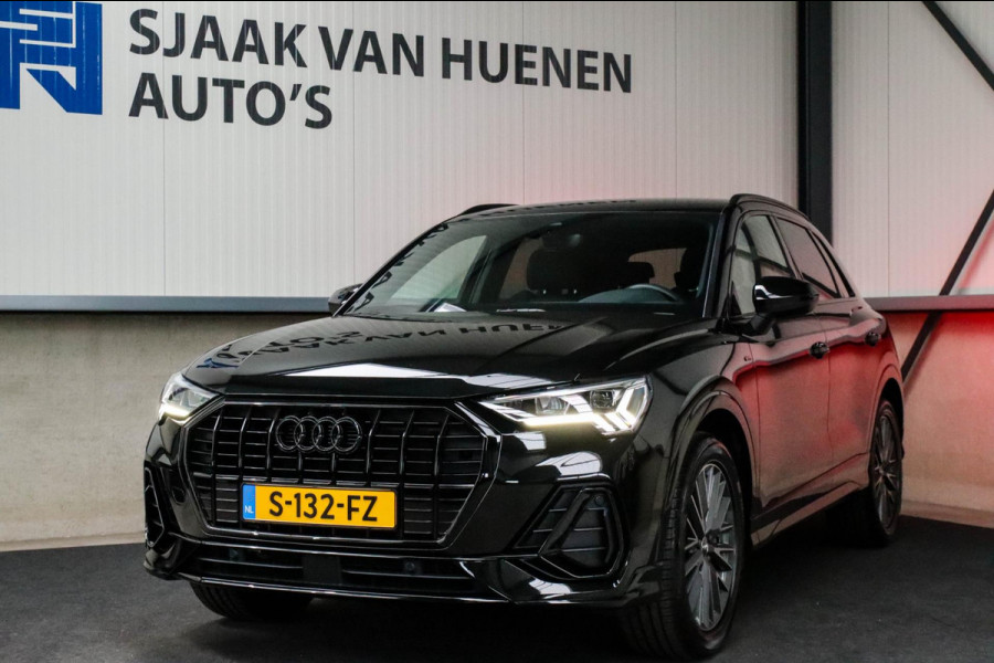 Audi Q3 35 TFSI 1.5 TFSI S Line Pro Line S 150pk S-Tronic! 1e|DLR|Virtual Cockpit|LED Matrix|Leder elektrisch|Keyless|Black|19inch