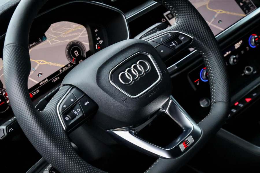 Audi Q3 35 TFSI 1.5 TFSI S Line Pro Line S 150pk S-Tronic! 1e|DLR|Virtual Cockpit|LED Matrix|Leder elektrisch|Keyless|Black|19inch