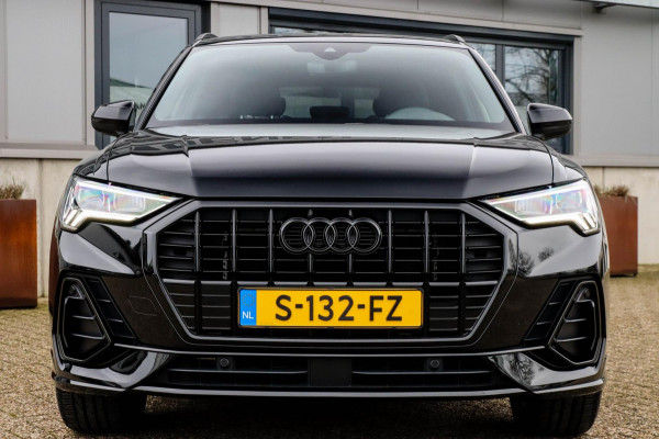 Audi Q3 35 TFSI 1.5 TFSI S Line Pro Line S 150pk S-Tronic! 1e|DLR|Virtual Cockpit|LED Matrix|Leder elektrisch|Keyless|Black|19inch