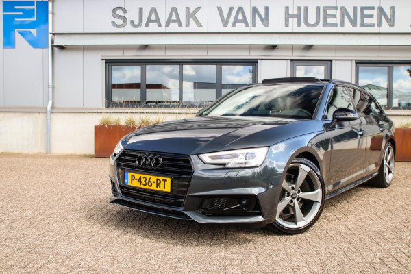 Audi A4 Avant 45 2.0TFSI S line Black Edition Facelift 252pk S-Tronic! 1e Eig|DLR|Panoramadak|Virtual Cockpit|Leder|LED|ACC|Black