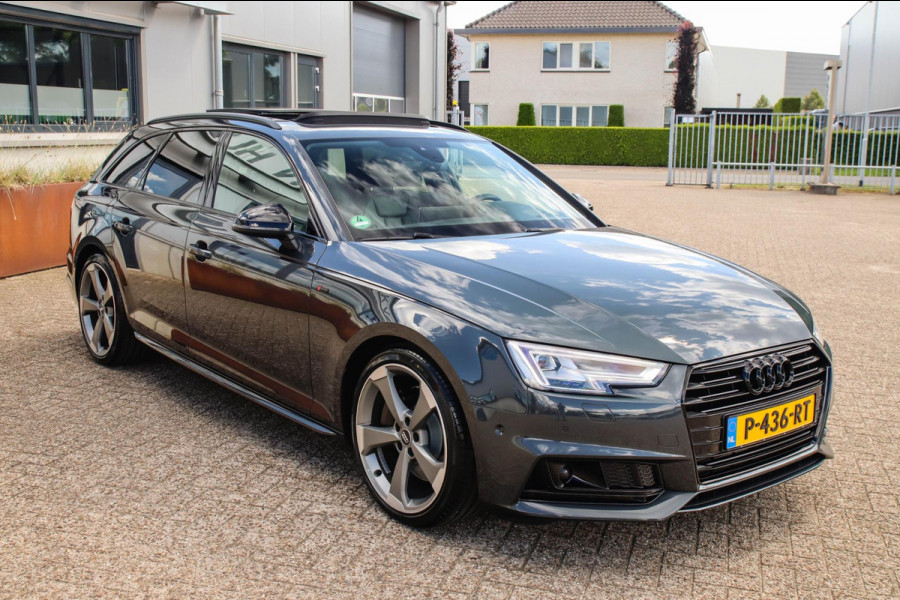 Audi A4 Avant 45 2.0TFSI S line Black Edition Facelift 252pk S-Tronic! 1e Eig|DLR|Panoramadak|Virtual Cockpit|Leder|LED|ACC|Black