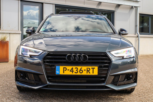 Audi A4 Avant 45 2.0TFSI S line Black Edition Facelift 252pk S-Tronic! 1e Eig|DLR|Panoramadak|Virtual Cockpit|Leder|LED|ACC|Black