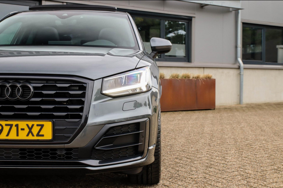 Audi Q2 1.4 TFSI CoD Sport Pro Line S S-line 150pk S-Tronic! DLR|Panoramadak|Virtual Cockpit|LED Matrix|3D Knippers|ACC|Black Pack