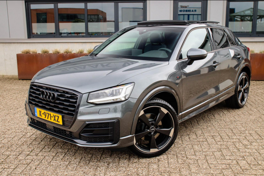 Audi Q2 1.4 TFSI CoD Sport Pro Line S S-line 150pk S-Tronic! DLR|Panoramadak|Virtual Cockpit|LED Matrix|3D Knippers|ACC|Black Pack