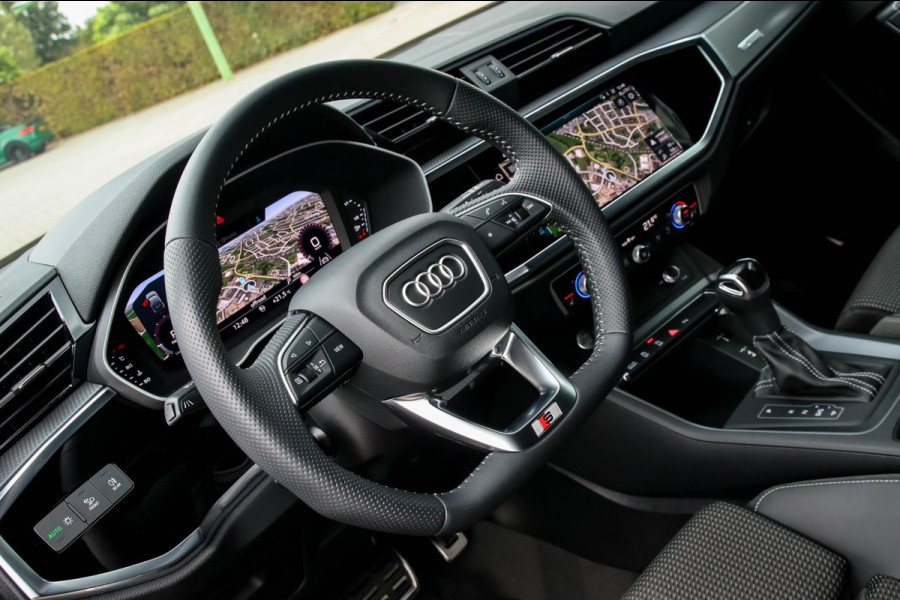 Audi Q3 Sportback 35 TFSI 1.5TFSI S Line Pro Line S 150pk S-Tronic! Panoramadak|Virtual Cockpit|LED Matrix|Leder|ACC|19inch|Black