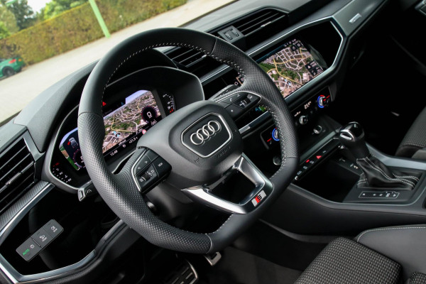 Audi Q3 Sportback 35 TFSI 1.5TFSI S Line Pro Line S 150pk S-Tronic! Panoramadak|Virtual Cockpit|LED Matrix|Leder|ACC|19inch|Black