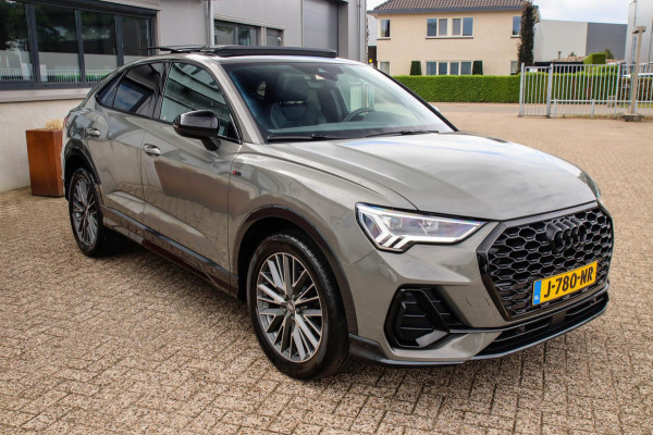 Audi Q3 Sportback 35 TFSI 1.5TFSI S Line Pro Line S 150pk S-Tronic! Panoramadak|Virtual Cockpit|LED Matrix|Leder|ACC|19inch|Black