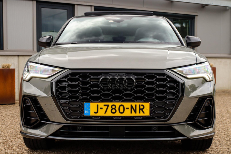 Audi Q3 Sportback 35 TFSI 1.5TFSI S Line Pro Line S 150pk S-Tronic! Panoramadak|Virtual Cockpit|LED Matrix|Leder|ACC|19inch|Black