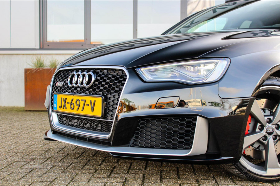 Audi RS3 Sportback 2.5 TFSI A3 Quattro S-Tronic 431pk! 2e Eig|Origineel NL|DLR|JD|Kuipstoelen|Panoramadak|LED|Camera|Magnetic|B&O