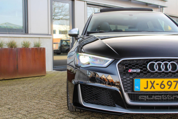 Audi RS3 Sportback 2.5 TFSI A3 Quattro S-Tronic 431pk! 2e Eig|Origineel NL|DLR|JD|Kuipstoelen|Panoramadak|LED|Camera|Magnetic|B&O