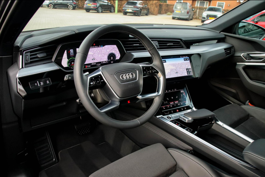 Audi e-tron 55 Quattro S Edition Pro Line S S-Line 408pk! 12%|1e|NL|DLR|Panoramadak|Virtual Cockpit|Luchtvering|ACC|360|Black|22